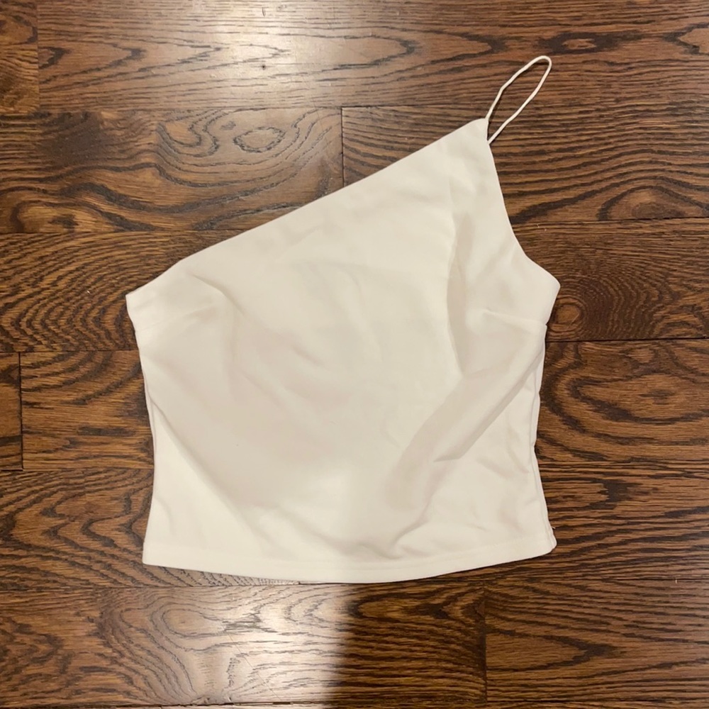 one shoulder top